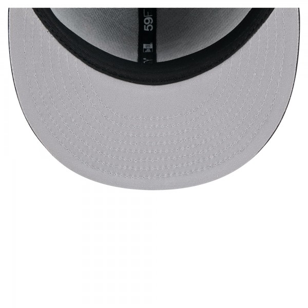 Бейсболка Miami Heat New Era Black State Stitch 59FIFTY