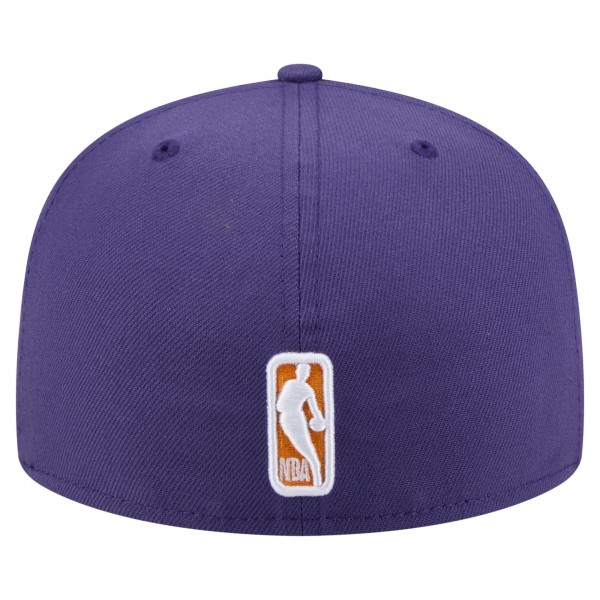 Бейсболка Phoenix Suns New Era Purple State Stitch 59FIFTY
