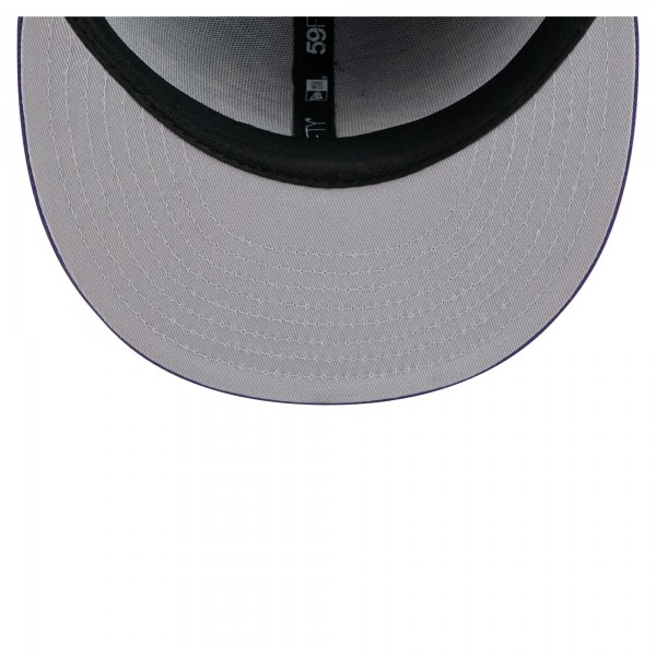 Бейсболка Phoenix Suns New Era Purple State Stitch 59FIFTY