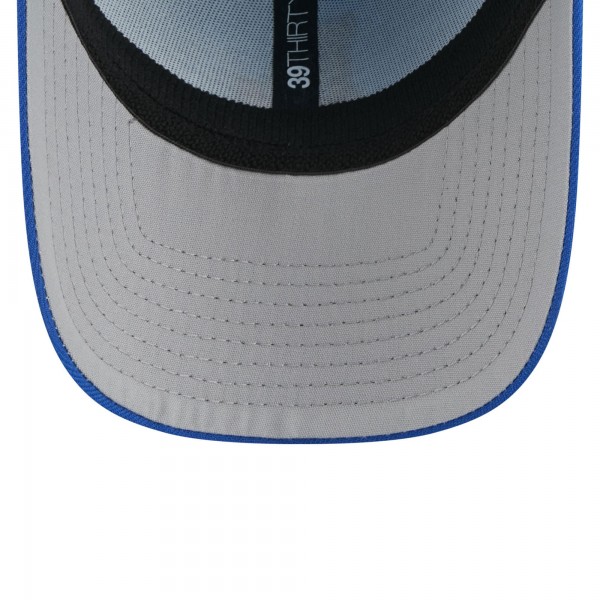 Бейсболка Los Angeles Dodgers New Era Light Blue/Royal 2025 Fourth of July 39THIRTY