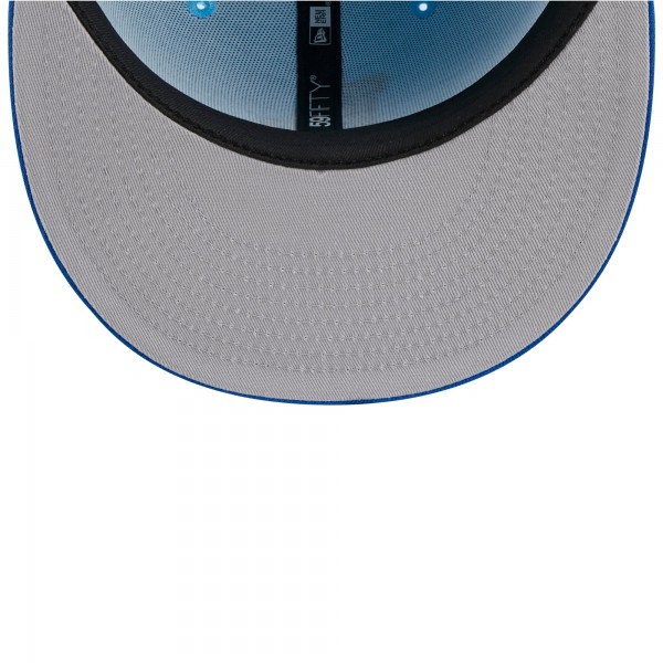 Бейсболка Los Angeles Dodgers New Era Light Blue/Royal 2025 Fourth of July 59FIFTY
