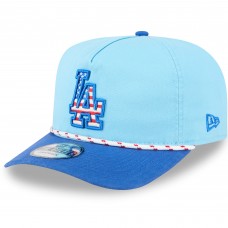 Los Angeles Dodgers New Era Light Blue/Royal 2025 Fourth of July Golfer Snapback Hat