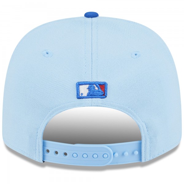 Бейсболка Los Angeles Dodgers New Era Light Blue/Royal 2025 Fourth of July 9SEVENTY