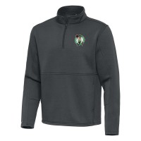 Кофта на короткой молнии Boston Celtics Antigua Twist – Pewter
