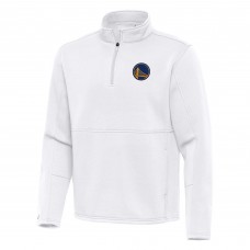 Кофта на короткой молнии Golden State Warriors Antigua Twist – White