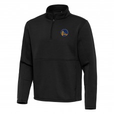 Кофта на короткой молнии Golden State Warriors Antigua Twist – Black