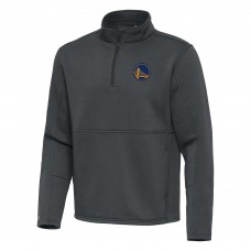 Кофта на короткой молнии Golden State Warriors Antigua Twist – Pewter