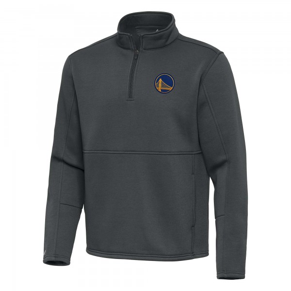 Кофта на короткой молнии Golden State Warriors Antigua Twist – Pewter