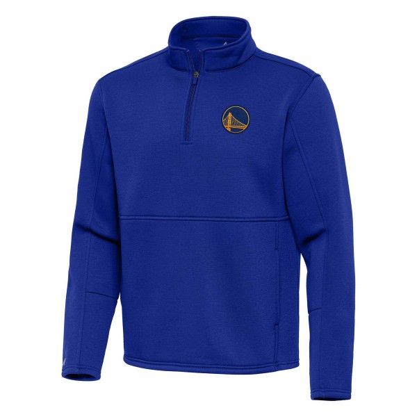 Кофта на короткой молнии Golden State Warriors Antigua Twist – Royal