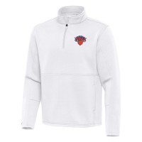 Кофта на короткой молнии New York Knicks Antigua  Twist&nbsp;– White