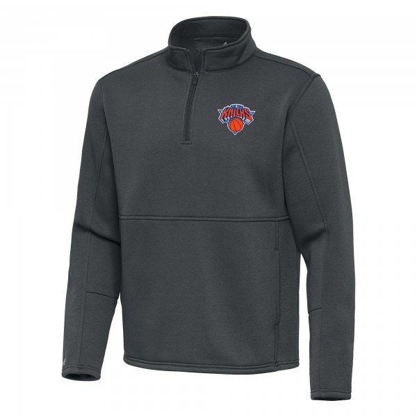 Кофта на короткой молнии New York Knicks Antigua  Twist&nbsp;– Pewter