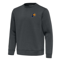 Indiana Pacers Antigua Pewter Relevant Pullover Sweatshirt
