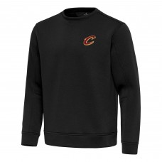 Cleveland Cavaliers Antigua Black Relevant Pullover Sweatshirt