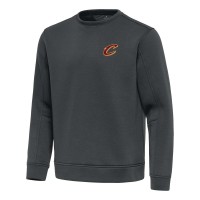 Cleveland Cavaliers Antigua Pewter Relevant Pullover Sweatshirt