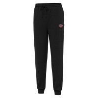 Штаны New York Knicks Antigua Black Idol Jogger