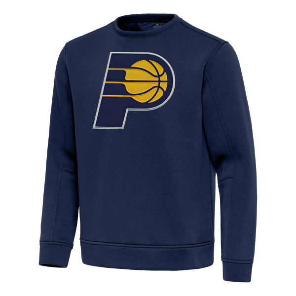 Indiana Pacers Antigua Navy Relevant Pullover Sweatshirt