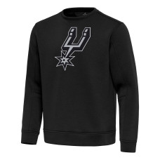Свитшот San Antonio Spurs Antigua Black Relevant Pullover