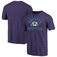 Футболка Charlotte Hornets Purple Half Classic Tri-Blend