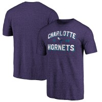 Футболка Charlotte Hornets Purple Running Start Tri-Blend