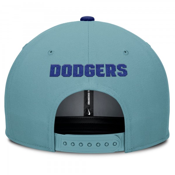 Los Angeles Dodgers Nike Turquoise Fathers Day Pro Performance Snapback Hat