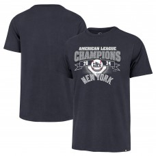 New York Yankees 47 Navy 2024 American League Champions Franklin T-Shirt