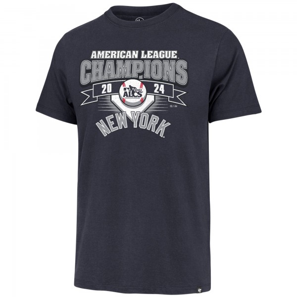 New York Yankees 47 Navy 2024 American League Champions Franklin T-Shirt