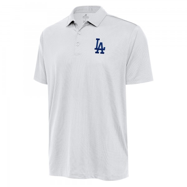 Los Angeles Dodgers Antigua White Eclipse Polo