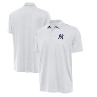 New York Yankees Antigua White Eclipse Polo