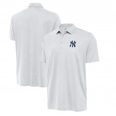New York Yankees Antigua White Eclipse Polo