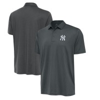 New York Yankees Antigua Pewter Eclipse Polo
