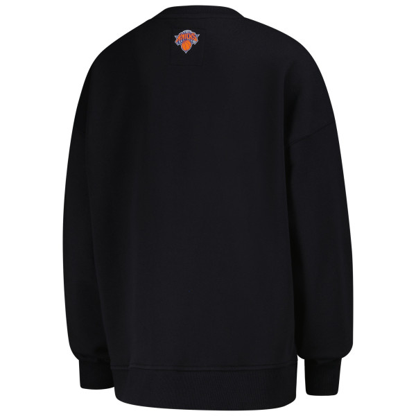 Женская свитшот New York Knicks Terez Black Gemstone Logo Pullover