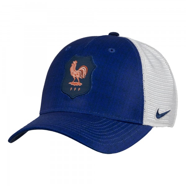 Бейсболка France National Team Nike Unisex Rise Printed Trucker - Navy