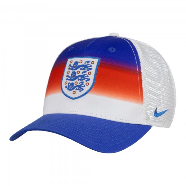 Бейсболка England National Team Nike Unisex Rise Printed Trucker - White