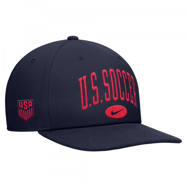 USMNT Nike Unisex Pro Snapback Hat - Navy