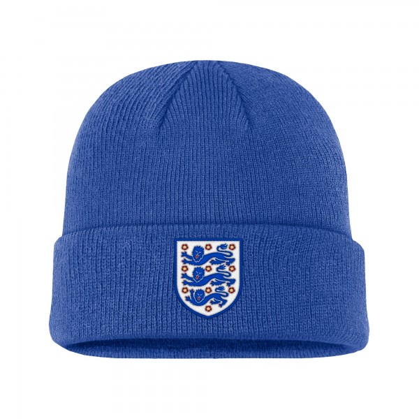 England National Team Nike Unisex Terra Cuffed Knit Hat - Royal