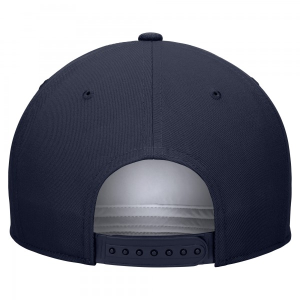 France National Team Nike Unisex Pro Flatbill Snapback Hat - Blue