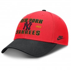 Бейсболка New York Yankees Nike Crimson/Black Neon 90s Rise
