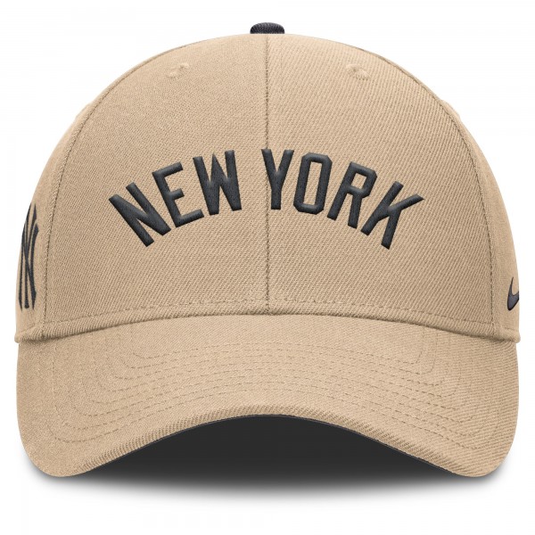 Бейсболка New York Yankees Nike Khaki Rise