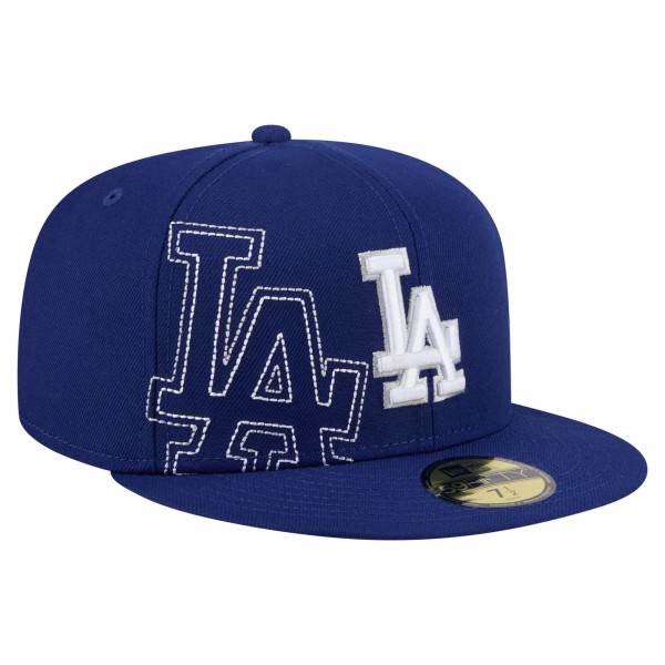 Бейсболка Los Angeles Dodgers New Era Royal Yarn Stitch 59FIFTY
