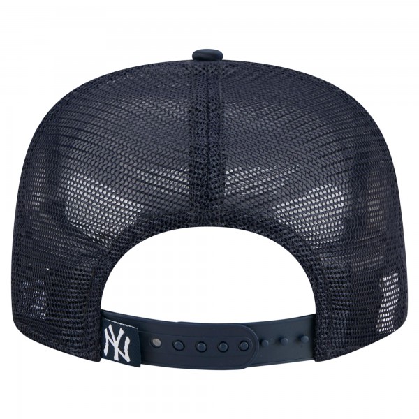 Бейсболка New York Yankees New Era Navy Retro Satin Script Golfer