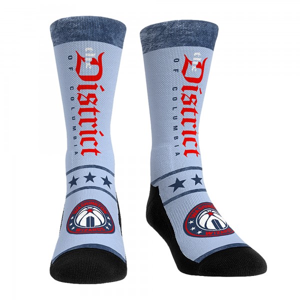 Три пары носков Washington Wizards Rock Em Socks Unisex 2024/25 City Edition