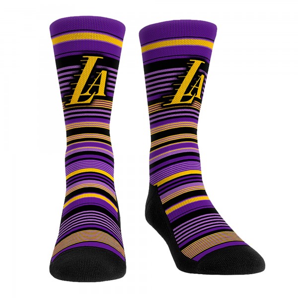 Три пары носков Los Angeles Lakers Rock Em Socks Unisex 2024/25 City Edition