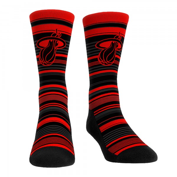 Три пары носков Miami Heat Rock Em Socks Unisex 2024/25 City Edition