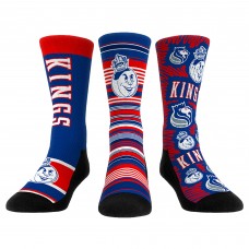 Три пары носков Sacramento Kings Rock Em Socks Unisex 2024/25 City Edition