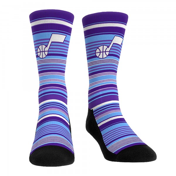 Три пары носков Utah Jazz Rock Em Socks Unisex 2024/25 City Edition