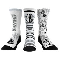 Три пары носков Dallas Mavericks Rock Em Socks Unisex 2024/25 City Edition