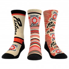 Три пары носков Detroit Pistons Rock Em Socks Unisex 2024/25 City Edition