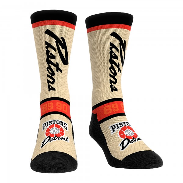 Три пары носков Detroit Pistons Rock Em Socks Unisex 2024/25 City Edition