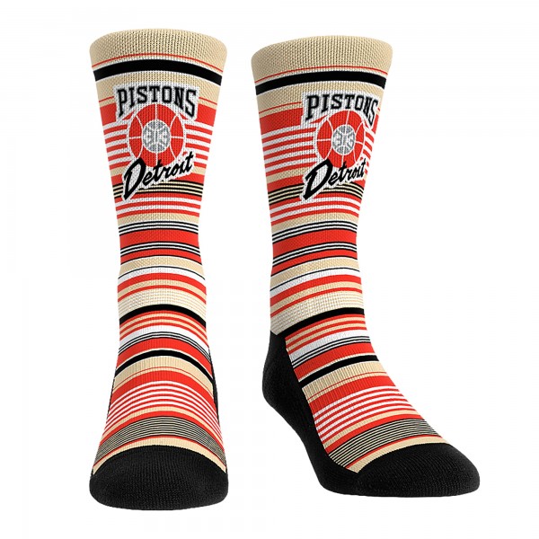 Три пары носков Detroit Pistons Rock Em Socks Unisex 2024/25 City Edition