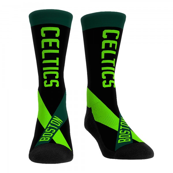 Три пары носков Boston Celtics Rock Em Socks Unisex 2024/25 City Edition